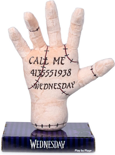 Anna Club Λούτρινο Wednesday - Thing 25 εκ. (Διάφορα Σχέδια) 1τμχ