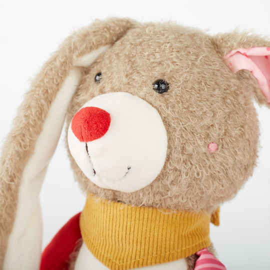 Sigikid Λούτρινο Λαγουδάκι Sweety Patchwork για Νεογέννητα 40 εκ.
