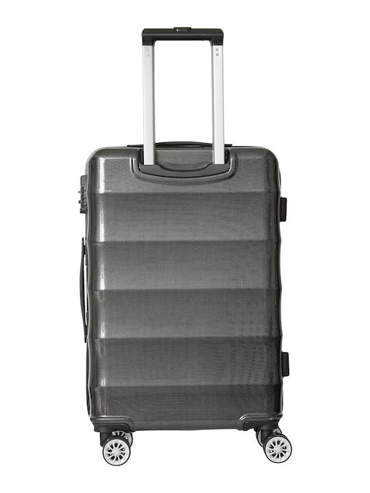 CAT Carbon V3 Μεσαία Βαλίτσα Ταξιδίου Σκληρή με 4 Ρόδες Ύψους 60εκ.