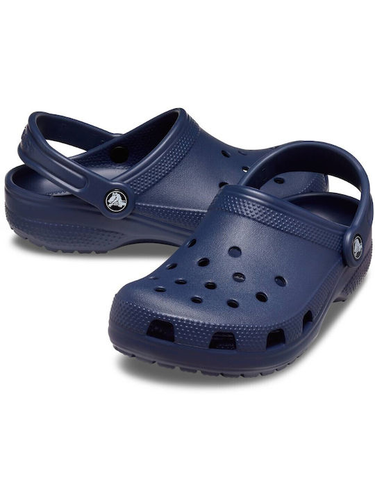 Crocs Classic Clog Παιδικά Σαμπό Θαλάσσης Navy Μπλε