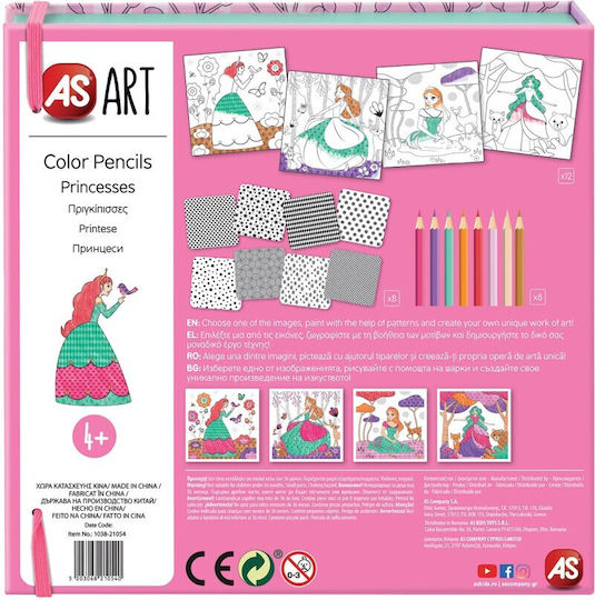 AS Pictură Art Prințese pentru copii de 4+ ani+ ani