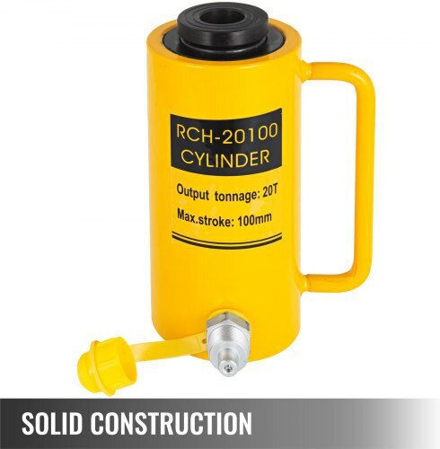20t 100mm Hydraulic Cylinder Hollow Piston Qjd20t100mmkxyy01v0