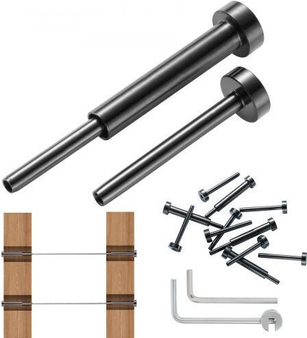 Vevor Κάγκελο από Ανοξείδωτο Χάλυβα (Inox) 30τμχ