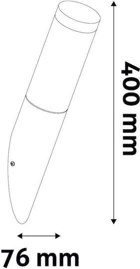 Avide Wall-Mounted Outdoor Lighting 20cm Avide Wall-Mounted Outdoor Lighting 20cm