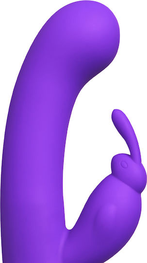 12-speed Purple Color Silicone Rabbit Vibrator