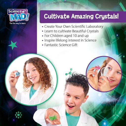 Trends STEM Educational Game Crystals for 10+ Years Old