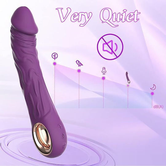 SMD Jumper-o Realistisch Vibrator 22.1cm Lila