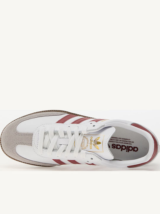 Samba OG Sneakers Ftwr White / Preloved Ruby / Clear Granite
