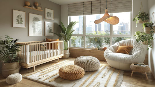 Toolight Pendant Light Beige Boho
