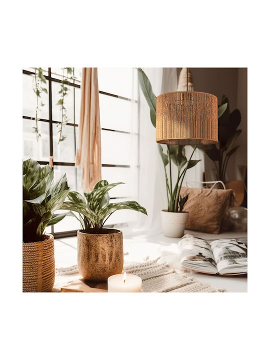Toolight Hängelampe Beige Boho