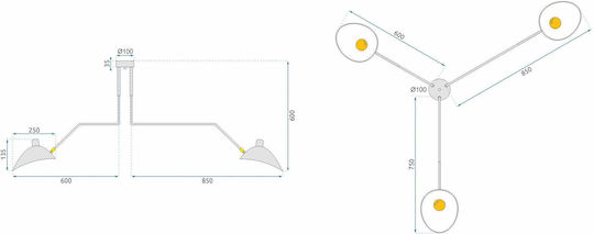 Toolight Pendant Light Black