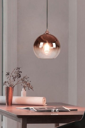 Toolight Hängelampe Rose Gold