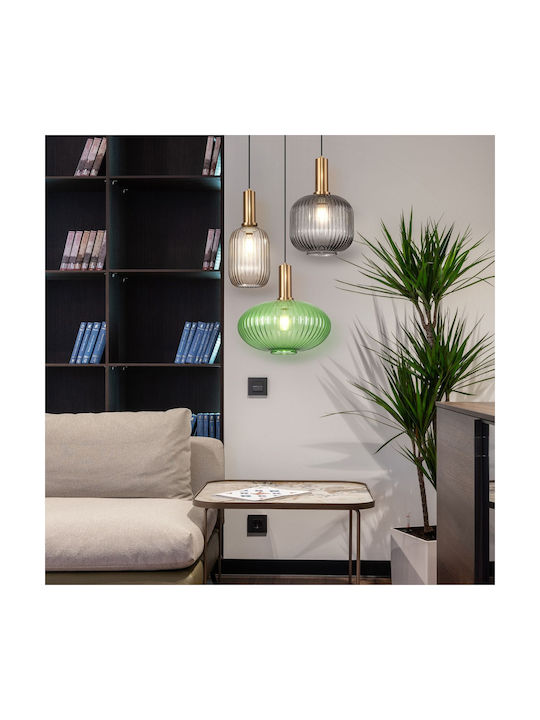 Toolight Hängelampe Orange mit Fassung E27