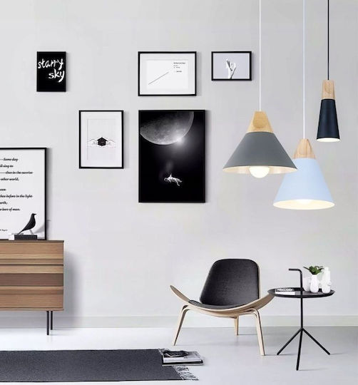 Toolight Hängelampe Weiß mit Fassung E27