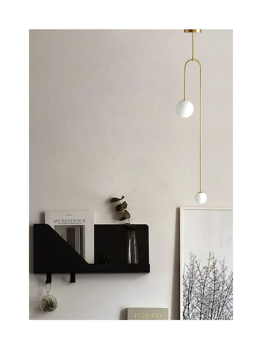 Toolight Lustră Auriu Glob