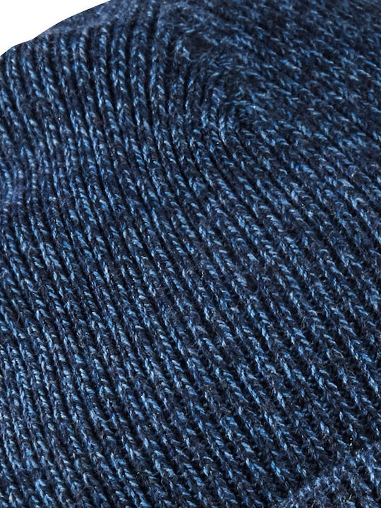 Beanie Ανδρικός Σκούφος Πλεκτός σε Navy Μπλε χρώμα