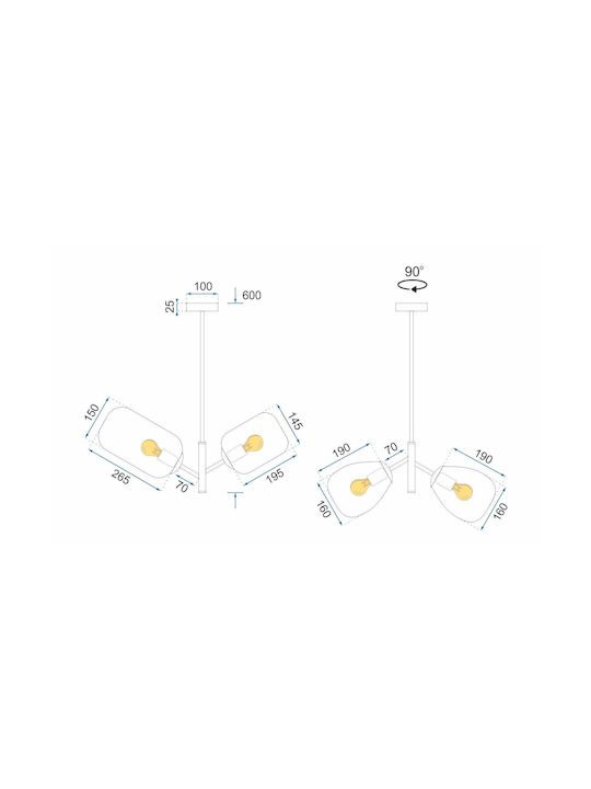 Toolight Pendant Light Multicolour