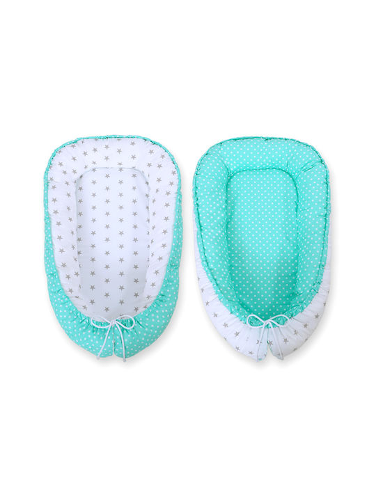 Bobono Baby Nest Gray, Mint