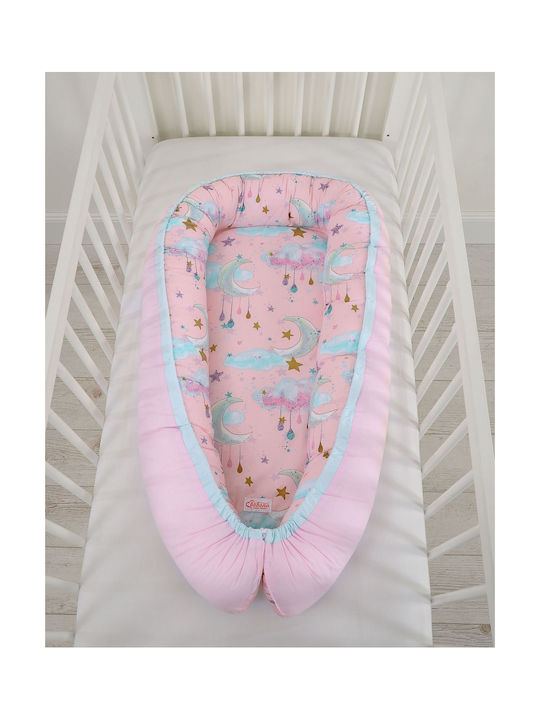 Bobono Baby Nestkissen Pink