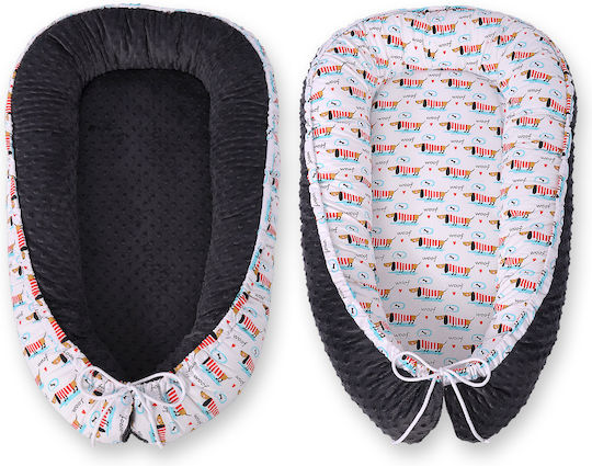 Bobono Baby Nestkissen Minky