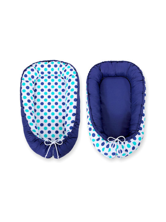 Bobono Baby Nest Mint And Navy