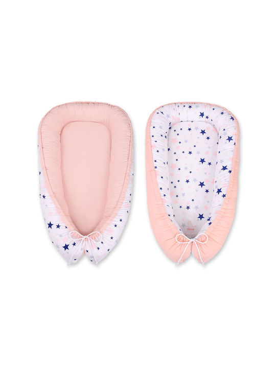 Bobono Baby Nestkissen Marineblau
