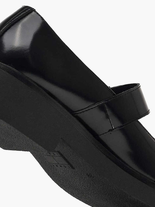 Mocasini dama în culoarea Negru