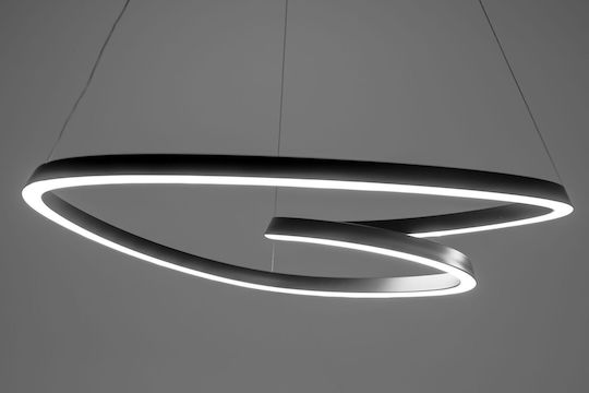 Toolight Κρεμαστό Φωτιστικό Μαύρο LED