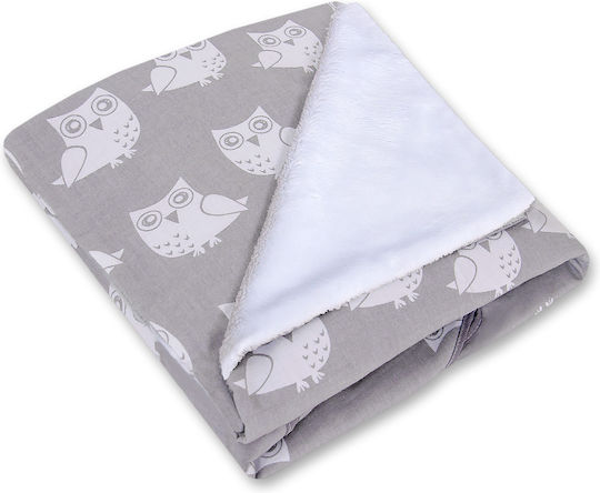 Bobono Bettdecke Kinderwagen Gray