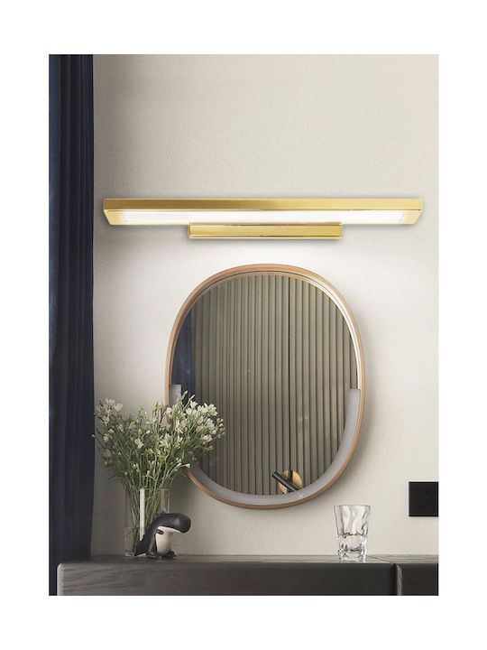 Toolight Φωτιστικό Τοίχου με Ενσωματωμένο LED Χρυσό 40εκ.