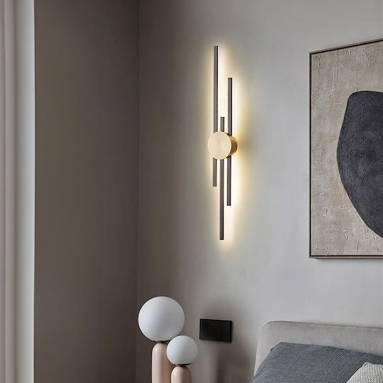 Toolight Modern Leuchte Wand mit Integrierter LED Schwarz