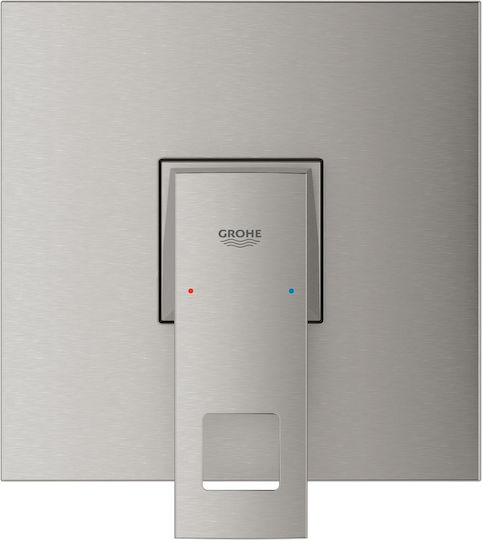 Grohe Built-in Faucet Mixer for Shower 1 Exit Inox Silver Grohe Built-in Faucet Mixer for Shower 1 Exit Inox Silver