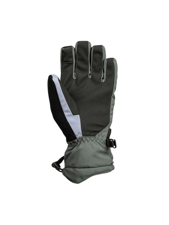 Quiksilver Snow Mission Παιδικά Γάντια Σκι & Snowboard Γκρι