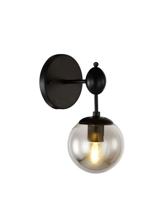 Toolight Modern Leuchte Wand mit Fassung E27 Schwarz