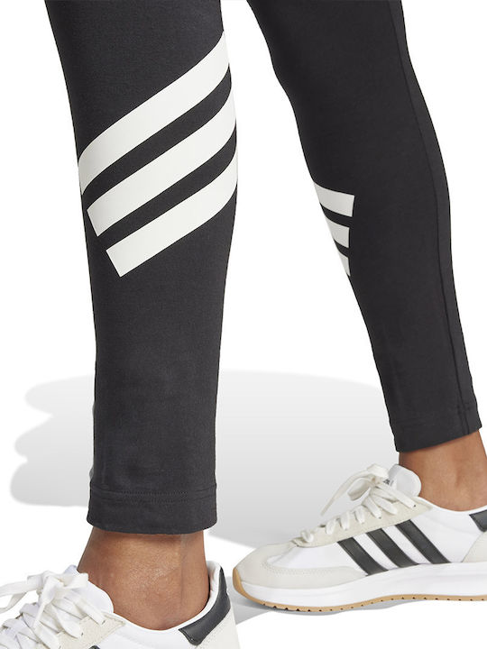 Future Icons 3-Stripes Schulung Frauen Lang Leggings Hochgeschnitten Black