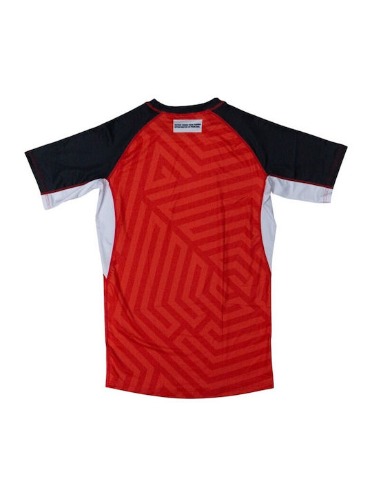 Chosen Short Sleeve Shirt CHRS139 for Jiu-Jitsu Red