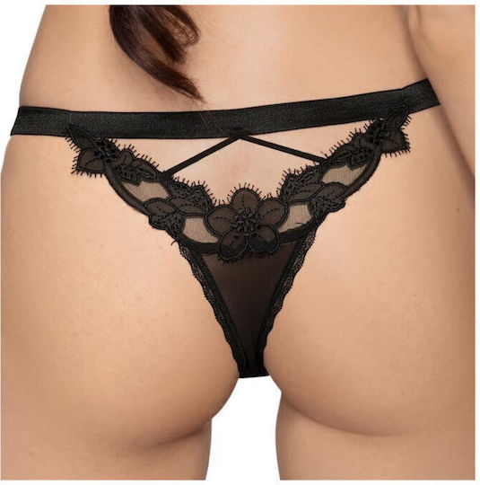 Slip String Malani Μαύρο