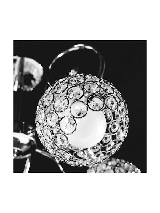 Toolight Πολυέλαιος με Κρύσταλλα OSW-05688