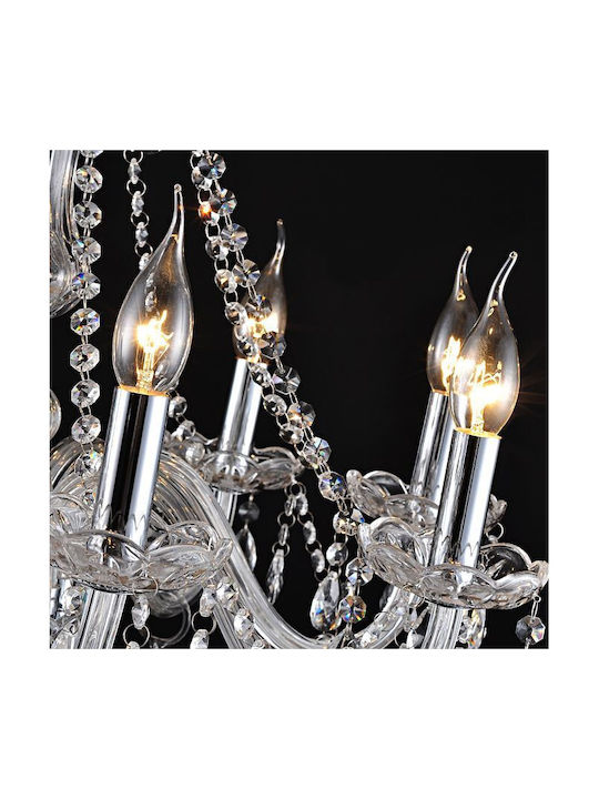 Toolight Chandelier with Crystals OSW-04007