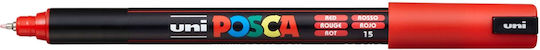 Posca Pc-1mr Μαρκαδόροι Σχεδίου 0.7mm Σετ 3 χρώματα
