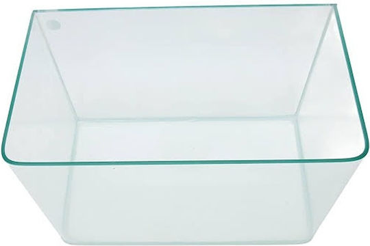 Fish Aquarium Capacity 23lt with 40x25x25cm White