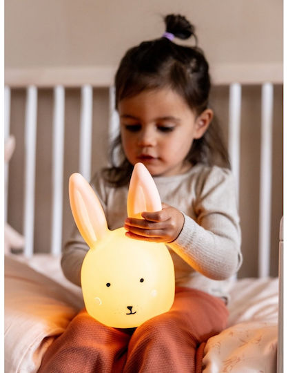 Trixie Night Light Mrs Rabbit Pink