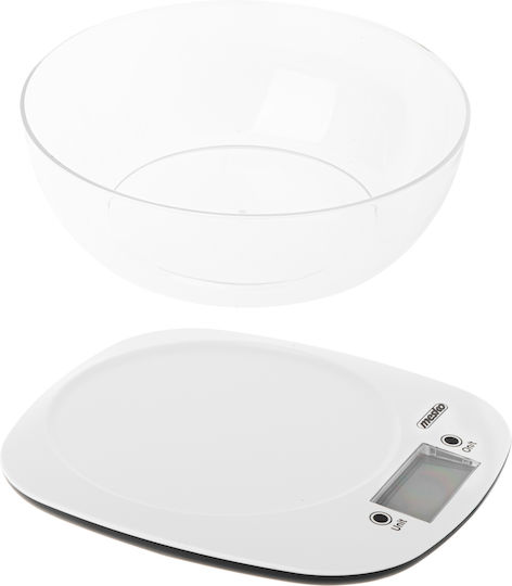 Adler Digital Kitchen Scale with Bucket up to 5kg White
