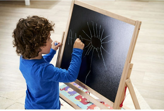 Tablă de desen magnetică din lemn 58x86 cm Eichhorn