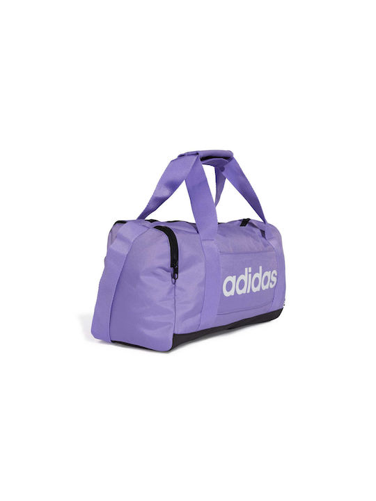 adidas Linear Duffel Xs Ανδρική Τσάντα Ώμου για Γυμναστήριο Μωβ