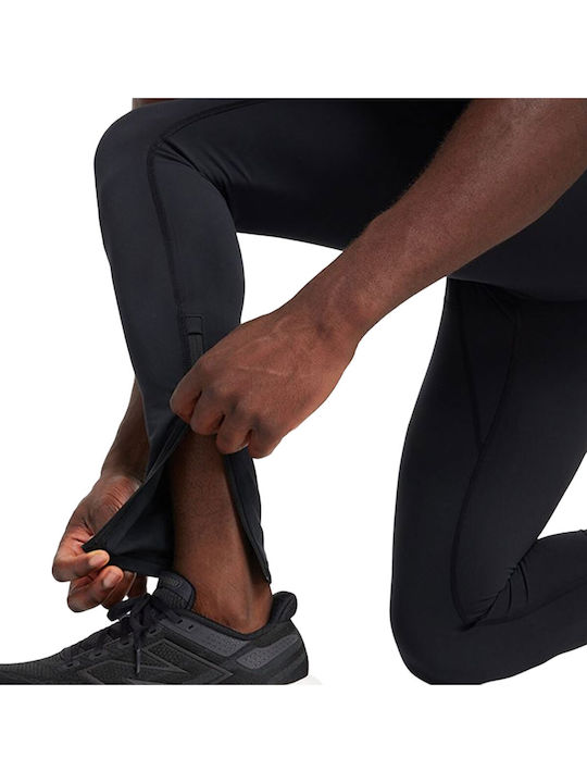 New Balance Herren Sportleggings Lang Schwarz
