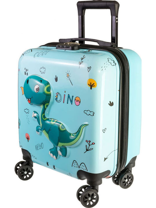 A2s Children's Trolley Suitcase Dino Dinosaur 45x35x20cm
