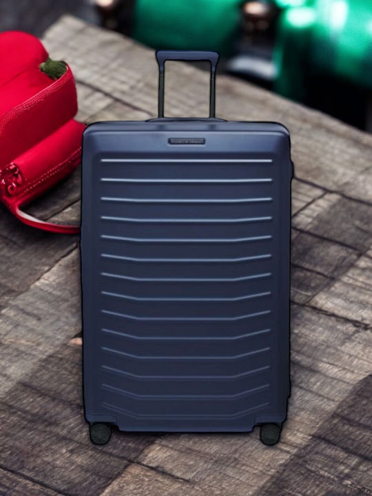 Porsche Design Roadster Medium Travel Suitcase Hard Blue with 4 Wheels Height 69cm ORI05502.006
