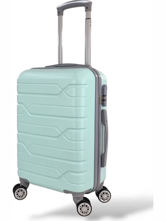 Playbags Βαλίτσα Ταξιδίου Καμπίνας Σκληρή Μέντα με 4 Ρόδες Ύψους 52εκ.