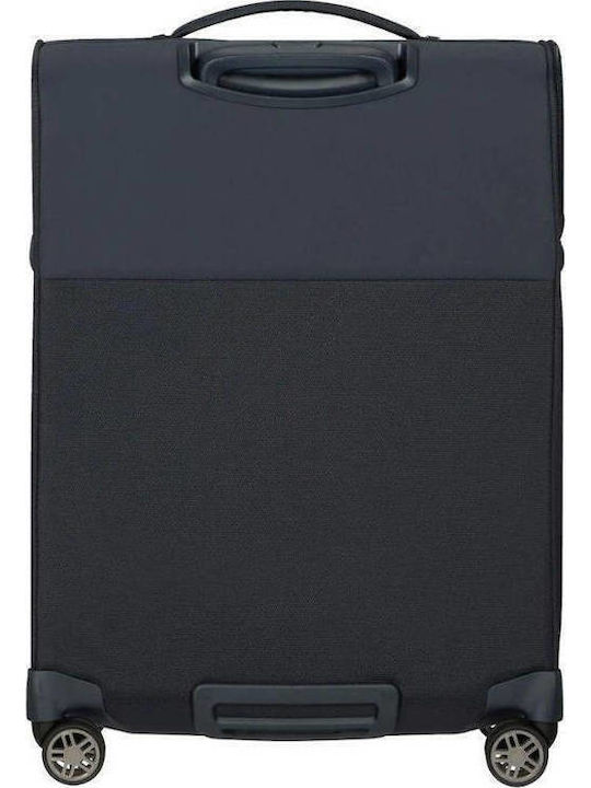 Samsonite Airea Cabin Fabric Black Suitcase With 4 Wheels Height 55cm